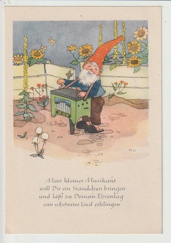 Ein zwerg spielt mit einer - spielt,