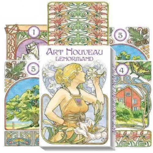 Jugendstil lenormand orakel - jugendstil,