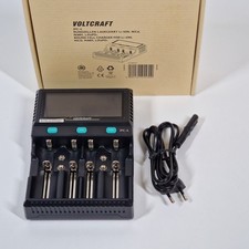 Voltcraft IPC-4 Rundzellen-Ladegerät Akku-Ladegerät LiIon, LiFePO, NiMH DEFEKT!
