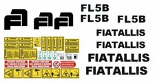 FIAT ALLIS FL5B Klebevignetten