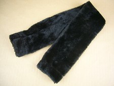 Gurtschutz für Sattelgurte Bauchgurte aus Fleece schwarz 30" ca. 76 cm
