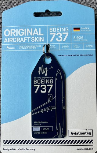 Aviationtag tui fly boeing - tui,