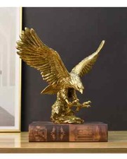 Gold Adler oder Gold Falke wählbar Statue Skulptur Figur Deko