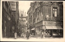 Ak Rouen Seine-Maritime, Rue