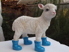 Schaf  bunt Lamm Deko Figur