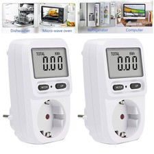 2x Energiekostenmessgerät