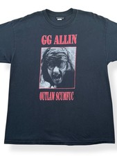 Vtg GG Allin Outlaw Scumfuc