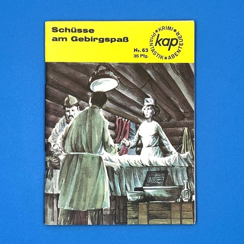 Kap ddr krimiheft 63 - krimiheft, nr.