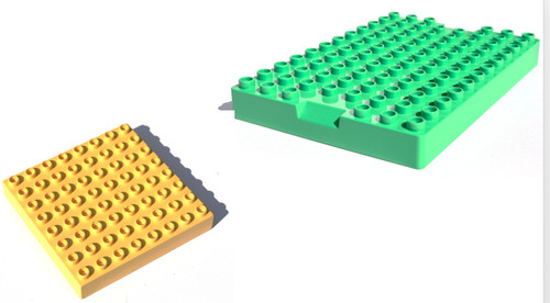 Lego duplo dicke 8x8 8x12 - u.,