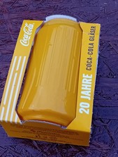Coca cola sammel glas - glas, gelb