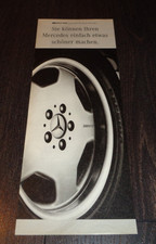 AMG Mercedes Monoblock 2 Felgen Reklame