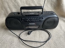 Panasonic RX-FS430 • Stereo Radio Cassette Recorder • Ghettoblaster •