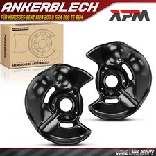 2x Spritzblech Bremsscheibe