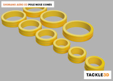 Shimano Aero X3 14,5m Set Pole Nose Cones | Schützen Sie Ihren Stock!