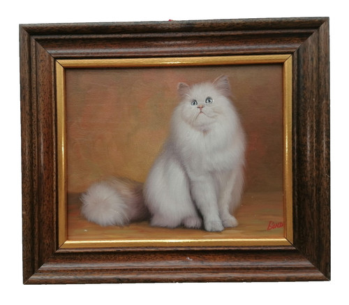 ölgemälde katze tiermaler - Ölgemälde,