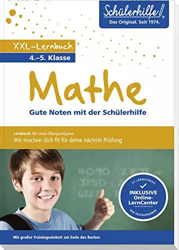 Xxl lernbuch mathe 5 - xxl-lernbuch, 4./5