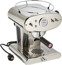 Illy E.S.E. Pads Kaffeemaschine X1 Trio silber Espresso Maschine ESE