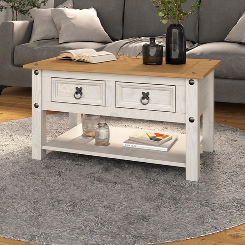 Couchtisch corona weiß - mit, 2