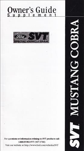 1999 ford mustang svt - mustang,