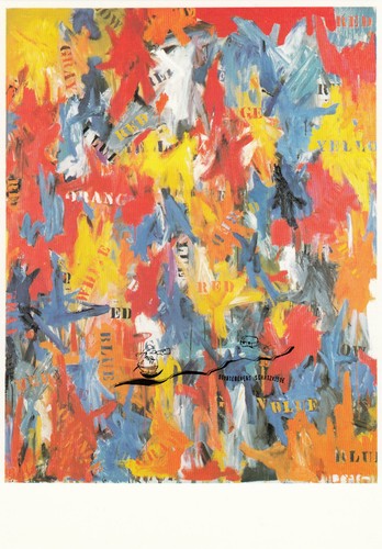Kunstkarte jasper johns - jasper,