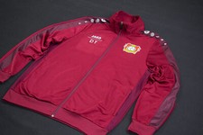 Jako Bayer Leverkusen Trainingsjacke Fussball Sport Jacket Top Jumper Giacca L