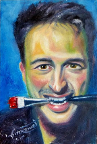 Selbstportrait maler - selbstportrait,