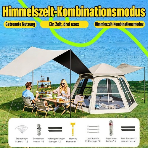 Personen campingzelt mit - personen,