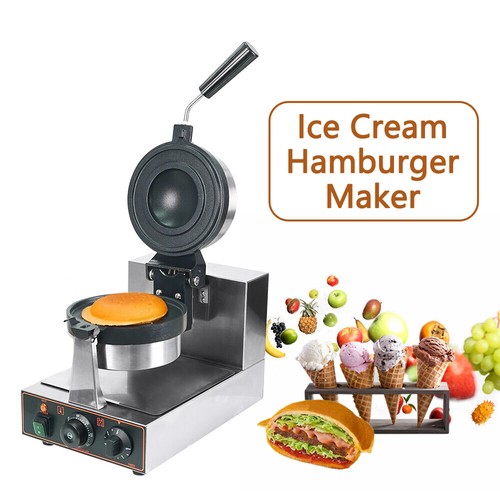 Elektrische waffel maker - waffel, eis