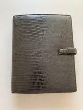 FILOFAX ★ CLASSIC TOPAZ A5 ORGANIZER TIMER TERMINKALENDER ZEITPLANER ★  SCHWARZ 