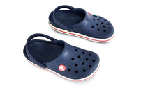 Kids Crocs Blue White Sz 12