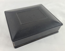 ZETKA alte Bakelitdose Klappdeckeldose Zettelkasten Pat. angem. 11,5x10x3cm