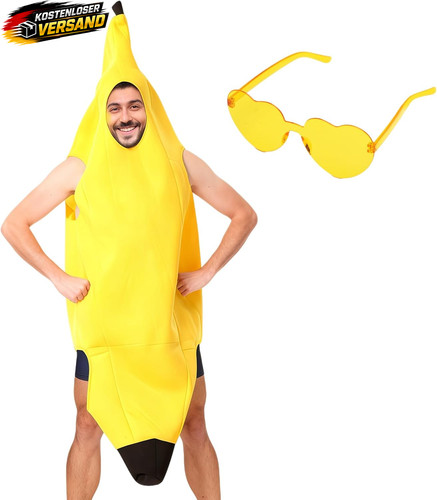 Bananenkostüm für erwachsene - für,
