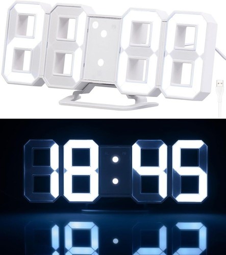 Led digitaluhr wanduhr - 3d,