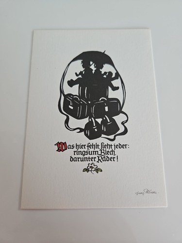 Plischke karte postkarten - plischke,
