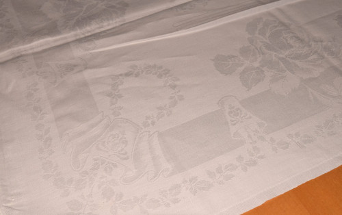 Altes damast tischdecke - altes,