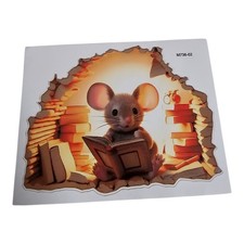 Maus Sticker Mauseloch