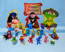 Sesamstrasse 18 Figuren Sammlung Zahlen Geburtstag Bibo Tiffy Snuffleupagus Bert