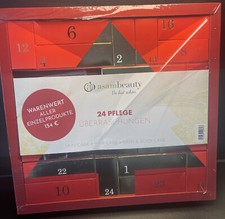 Adventskalender M. Asam Beauty asambeauty 24 Pflegeprodukte Damen Frauen rot