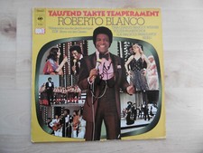 Roberto Blanco Autogramm signed LP-Cover "Tausend Takte Temperament" Vinyl