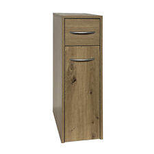 Mehrzweckschrank schmal Thekla Artisaneiche Nischenschrank für Küche und Bad HTI