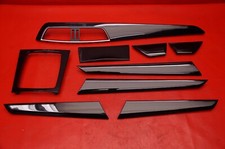 Mercedes W204 S204 C-Klasse Interieur Leisten Zierleisten Dekor MOPF Schwarz Set