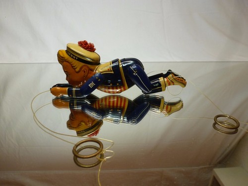 Vintage tin toy lehmann - tin,