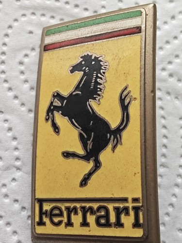 Ferrari plakette frontemblem - plakette,