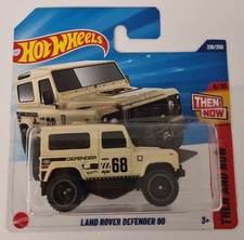 Hot Wheels Land Rover Defender 90 210/250-2025 JBB29 Hot Wheels Then and Now