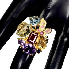 Ring 925 Sterling Silber Oval