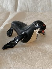 Robbe aus Leder 50 er Jahre