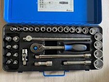 Garant Steckschlüsselsatz 1/2 Zoll metrisch No. 63801-G wie Stahlwille No. 50/54