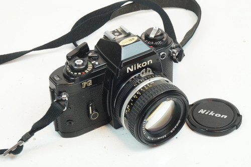 Nikon with nikkor 50mm - nikon,