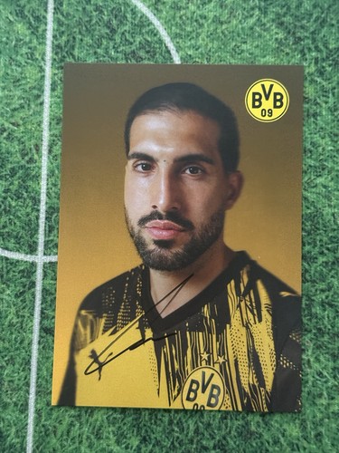 Emre can autogrammkarte - can,
