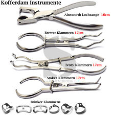 Kofferdam-Instrumente Separierzange Ivory Kofferdamklammern Lochzange Rahmen